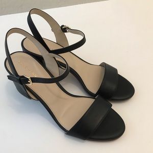 Cole Haan Black Leather Sandal 7
